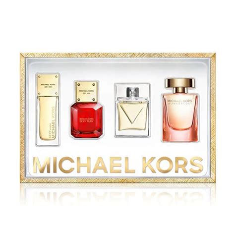 michael kors mini perfume set superdrug|Michael Kors perfume gift box.